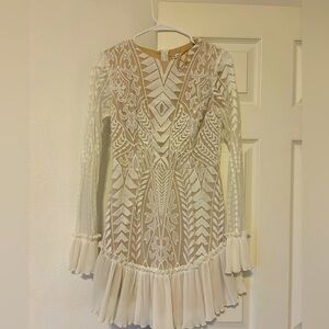 White Lace Dress - worn once